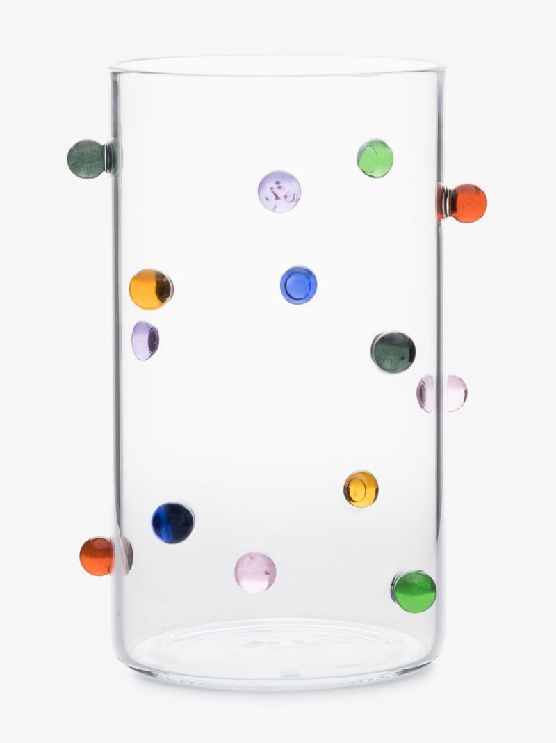 Clear Pomponette Glass Vase