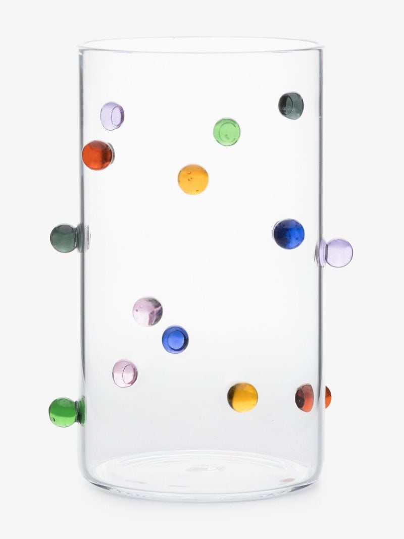 Clear Pomponette Glass Vase