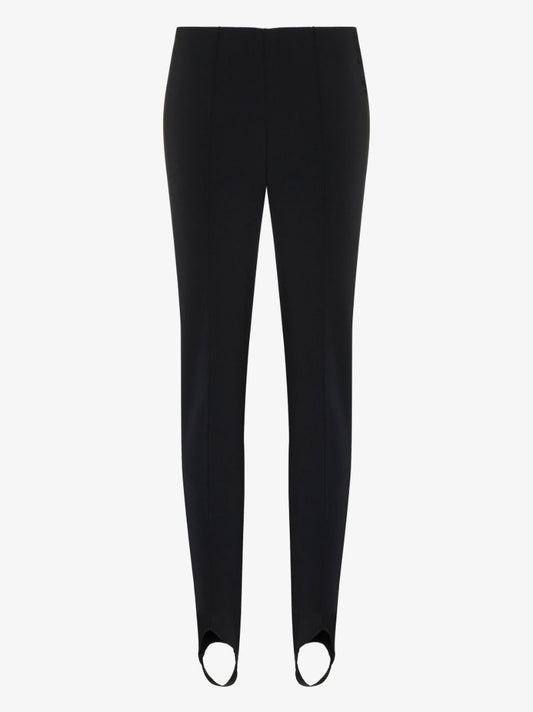Black Elaine Stirrup Ski Leggings
