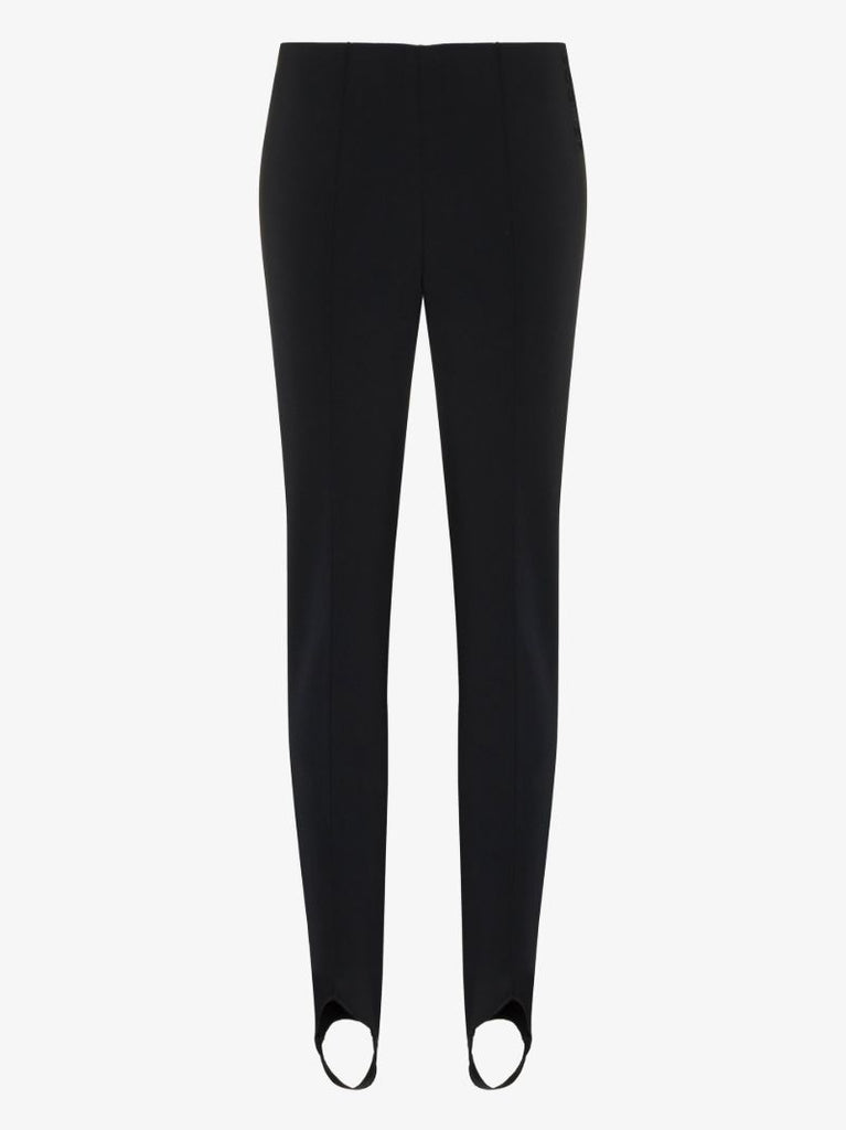 Black Elaine Stirrup Ski Leggings