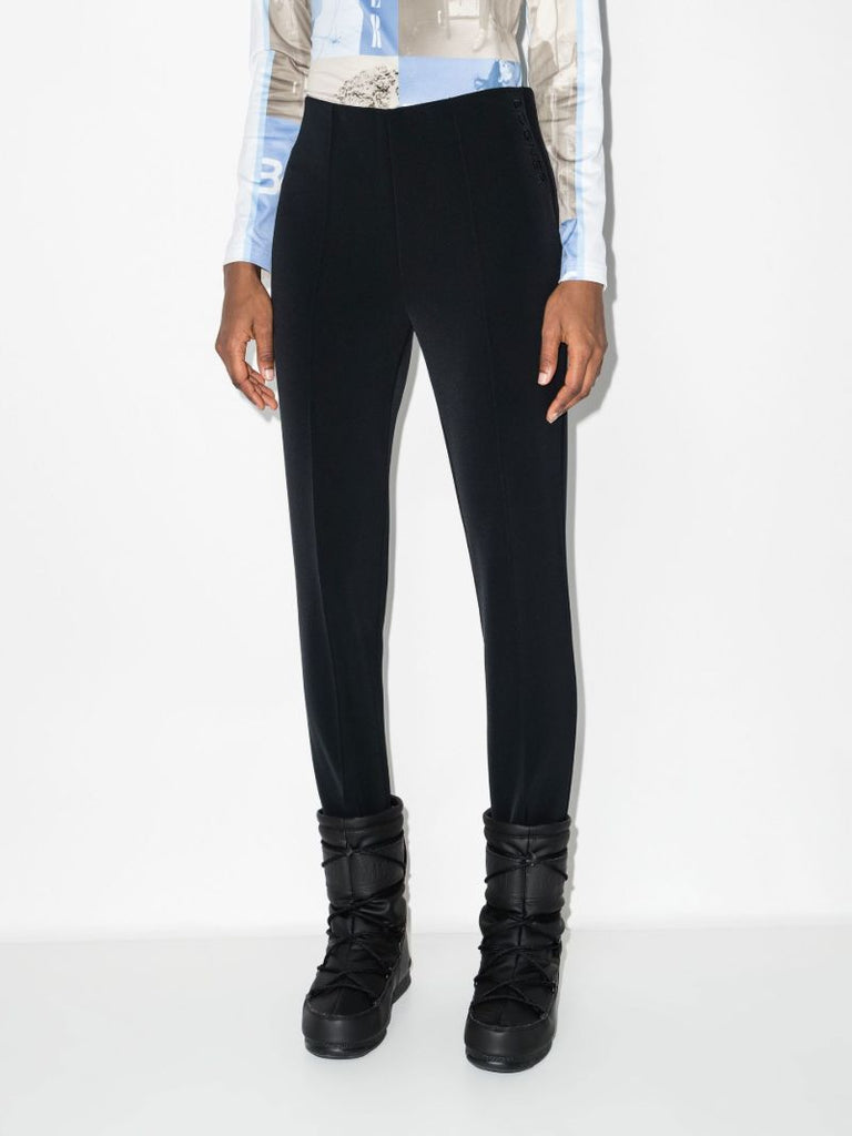 Black Elaine Stirrup Ski Leggings