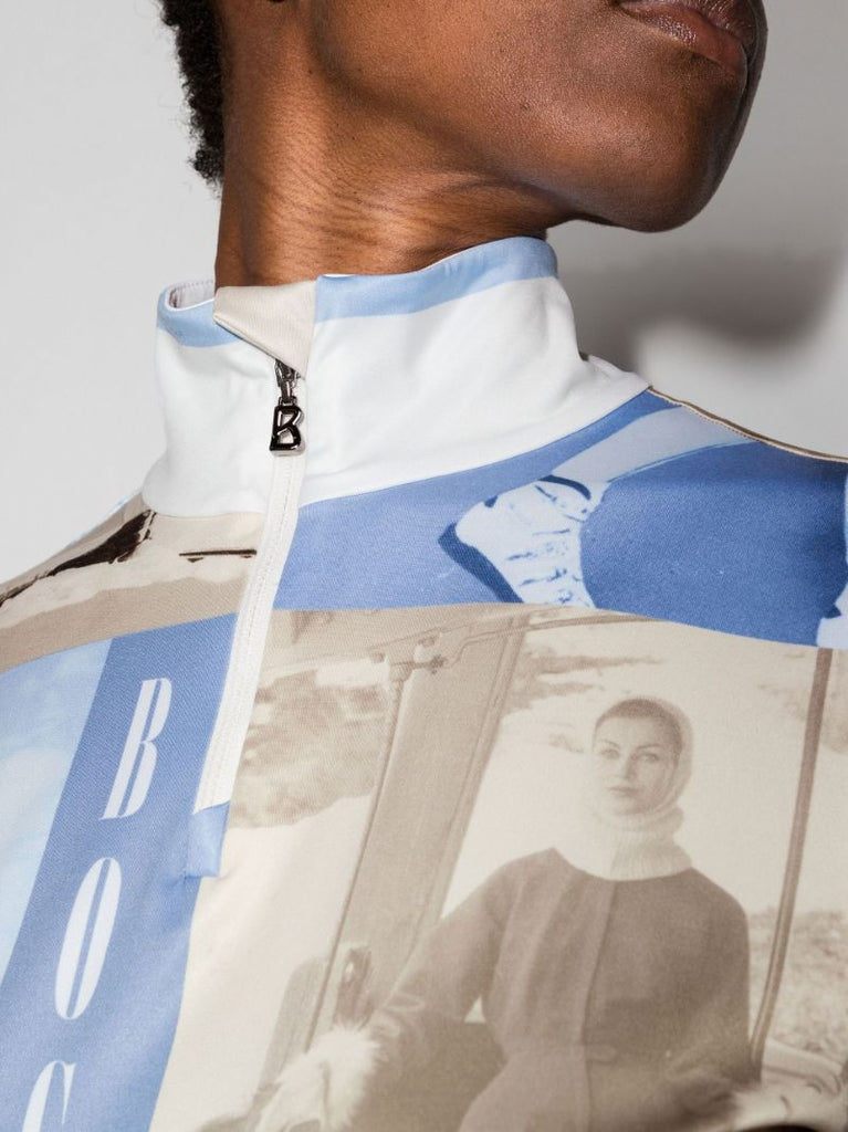 Blue Beline Ski Base Layer Top