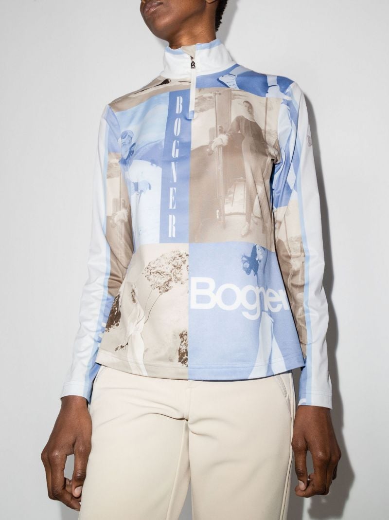 Blue Beline Ski Base Layer Top