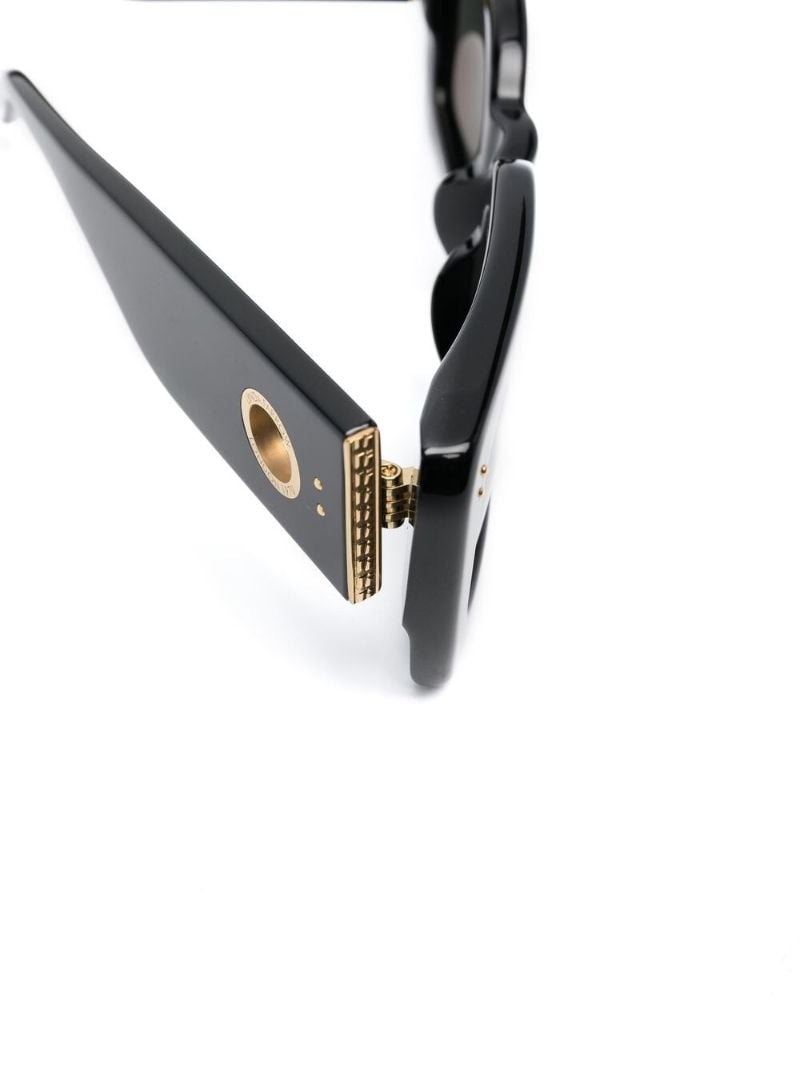 Black Nieve Square Frame Sunglasses