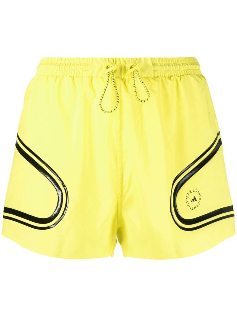 Yellow Truepace Running Shorts