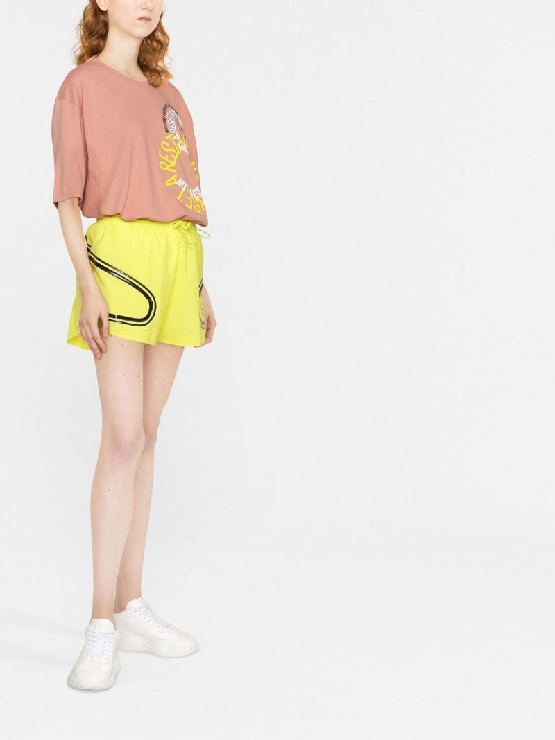 Yellow Truepace Running Shorts