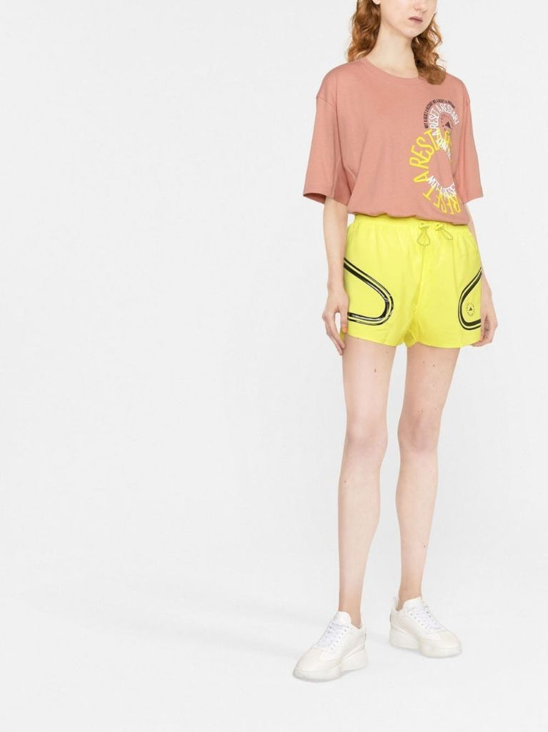 Yellow Truepace Running Shorts