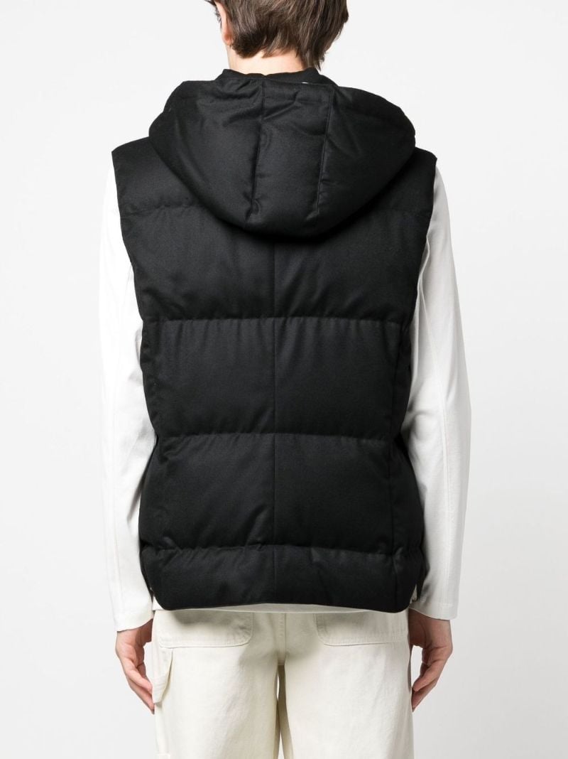 Black Padded Gilet