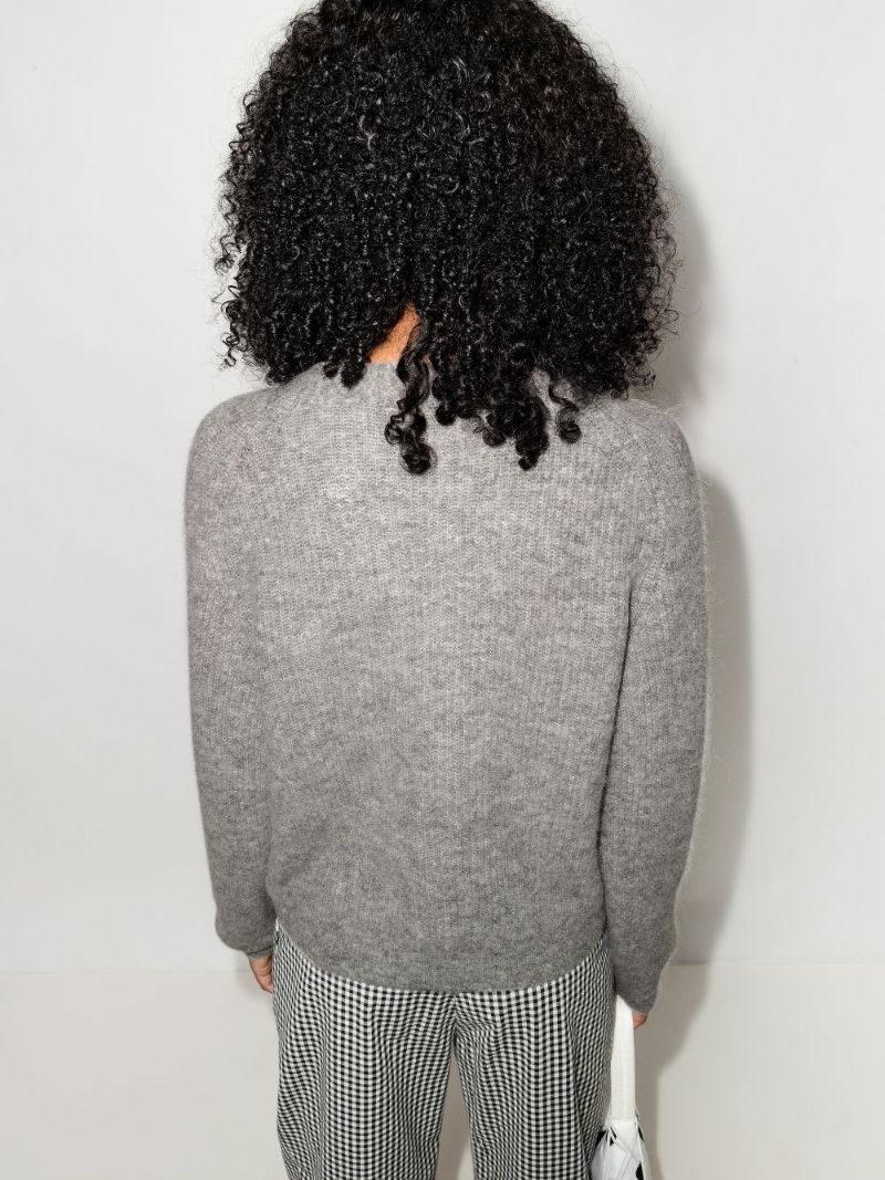 V-neck Wool Cardigan