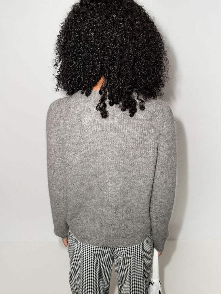 V-neck Wool Cardigan