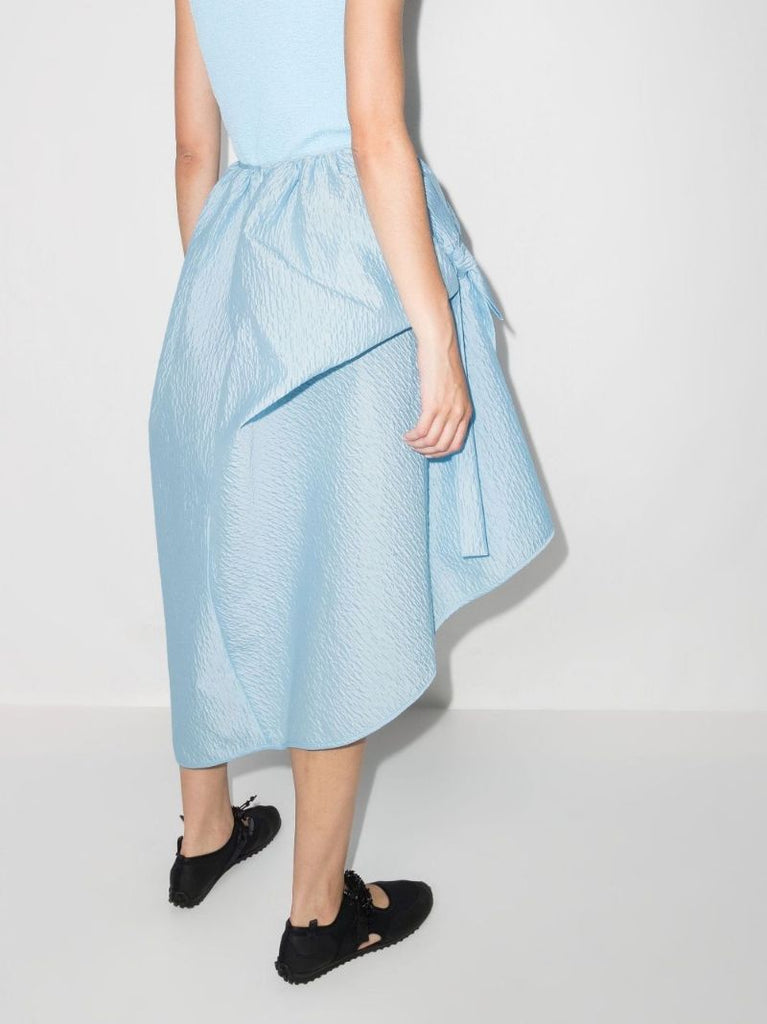 Fumie Asymmetric Midi Skirt