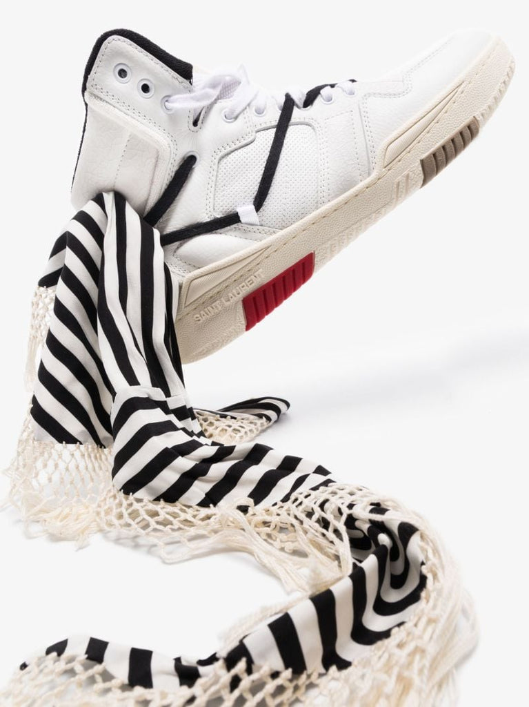 White Smith Cure 05 Leather High-top Sneakers