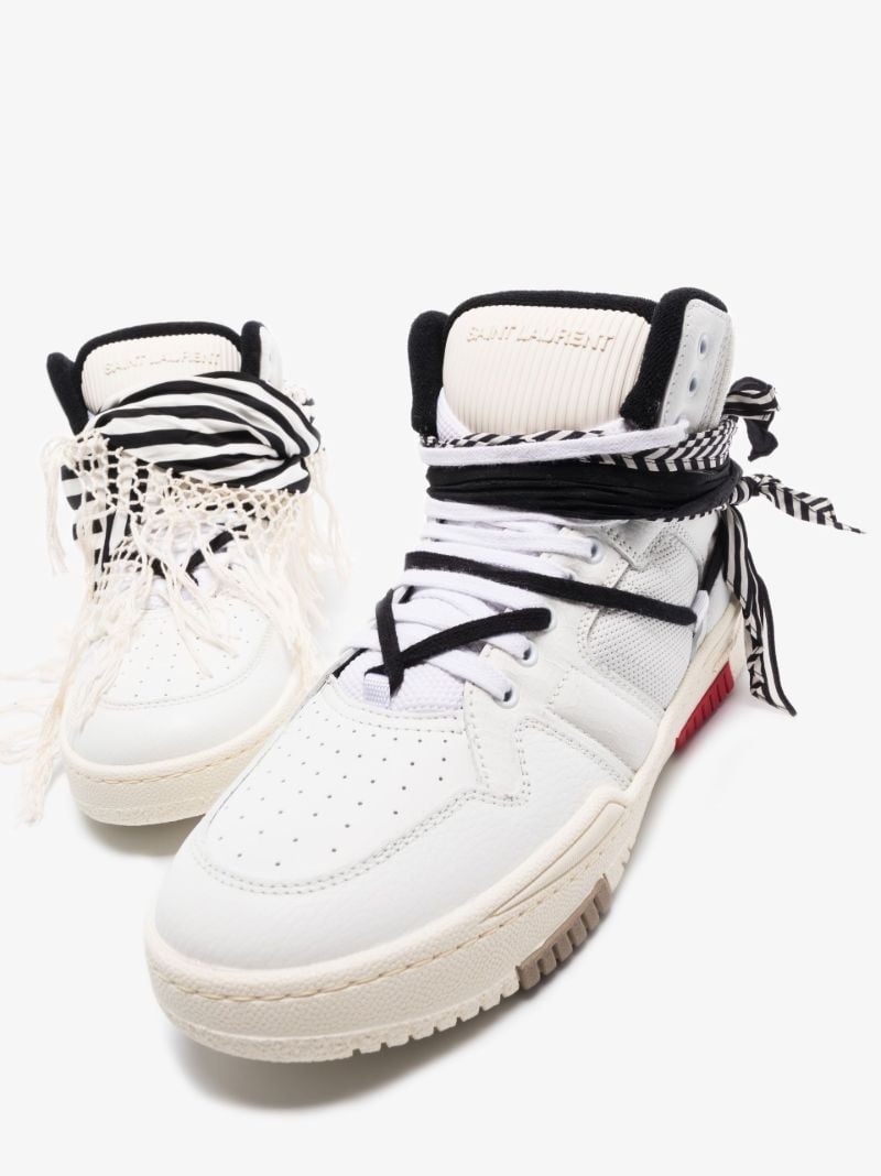 White Smith Cure 05 Leather High-top Sneakers