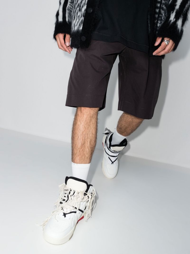 White Smith Cure 05 Leather High-top Sneakers