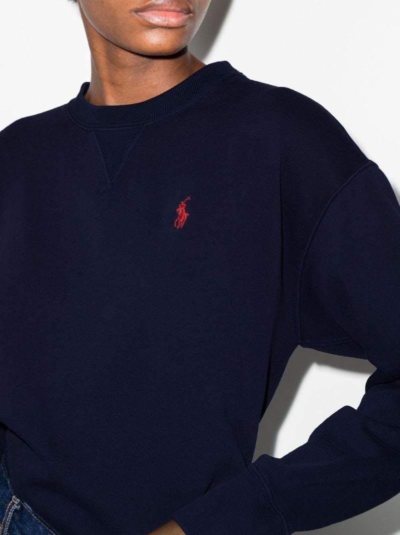 Logo Embroidered Sweatshirt