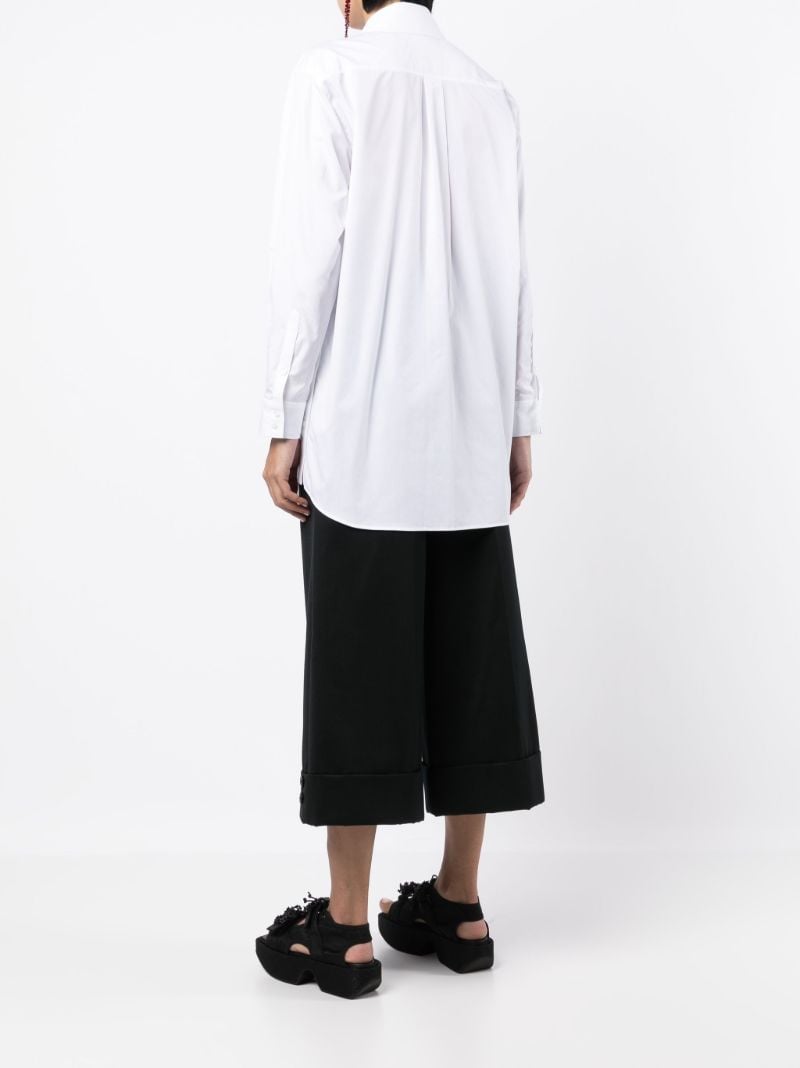 White Ruffle Heart Shirt