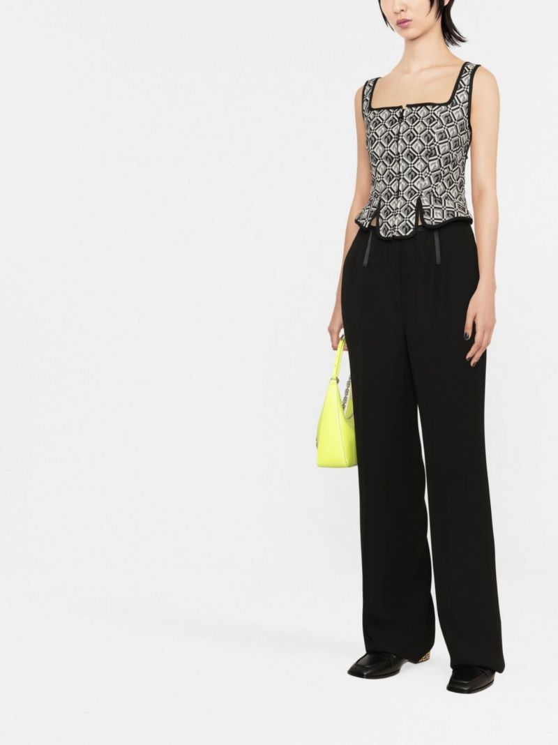 Black Diamond Moon Corset Top