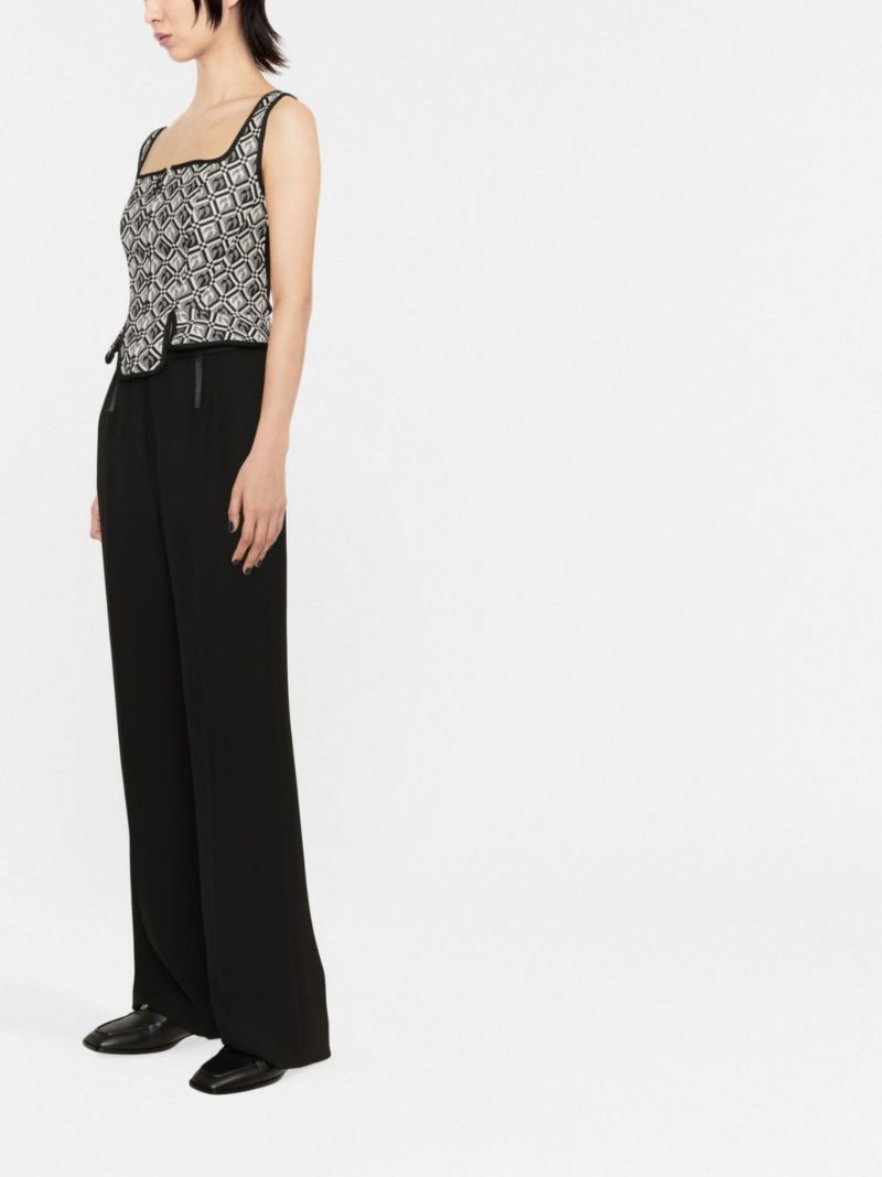 Black Diamond Moon Corset Top