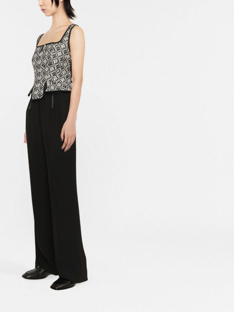 Black Diamond Moon Corset Top