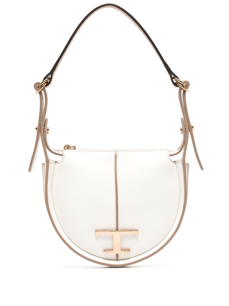 White Timeless Hobo Leather Bag
