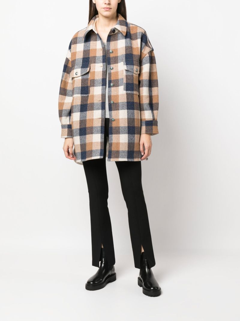 Brown Margot Checked Shirt