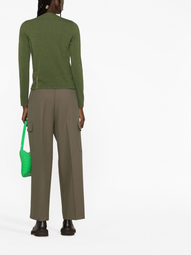 Green Lou Wool Top