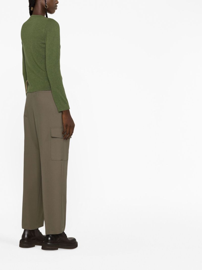 Green Lou Wool Top