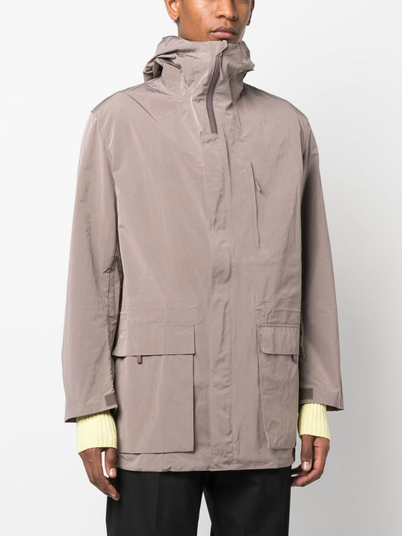 Brown Classic Dorico Parka Coat
