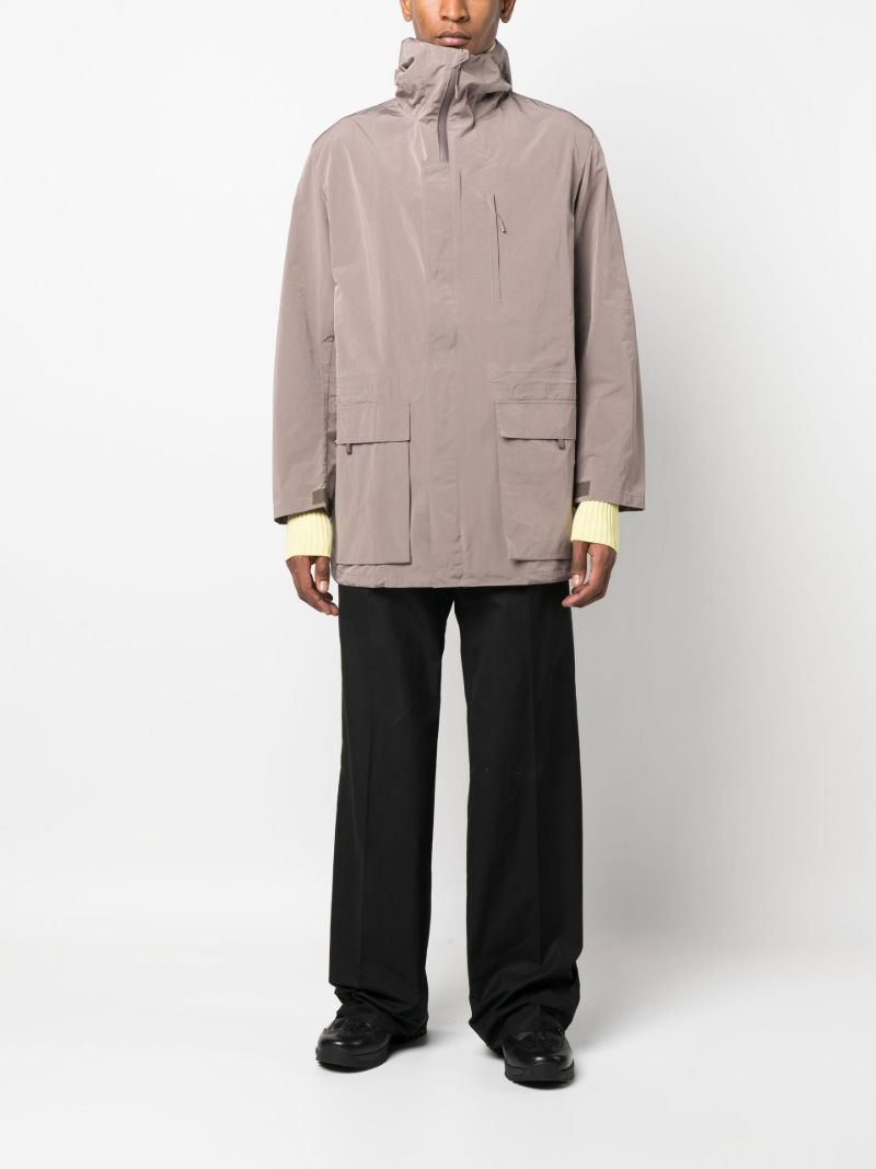 Brown Classic Dorico Parka Coat