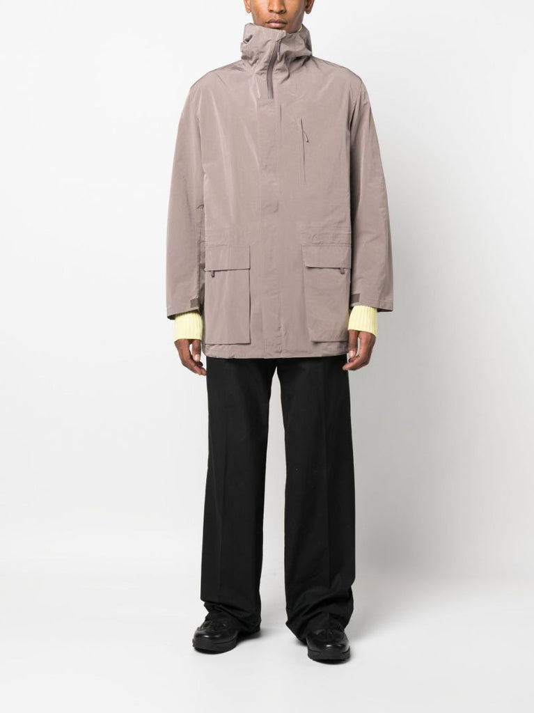 Brown Classic Dorico Parka Coat