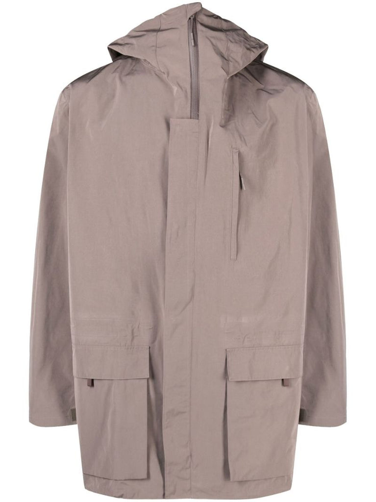 Brown Classic Dorico Parka Coat
