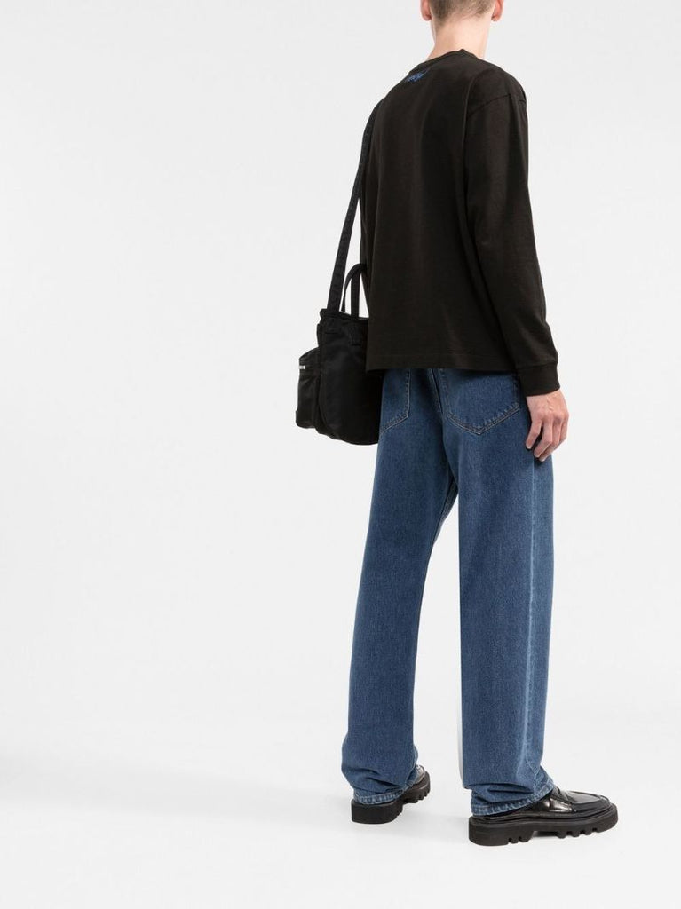 Black Boke Poppy Print Sweatshirt