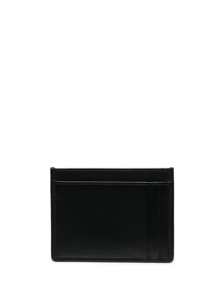 Black MatelassÃ_x0083_Â© Leather Cardholder