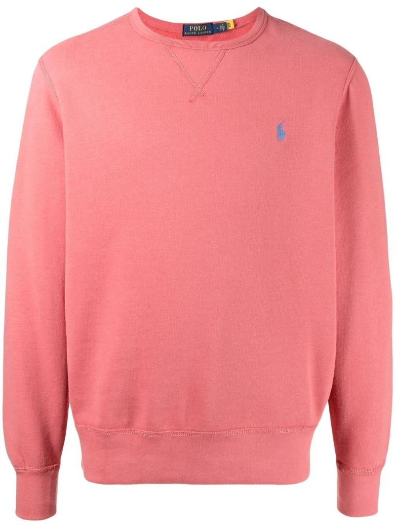 Pink Logo Sweatshirt