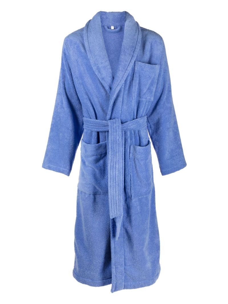 Blue Classic Organic Cotton Bathrobe