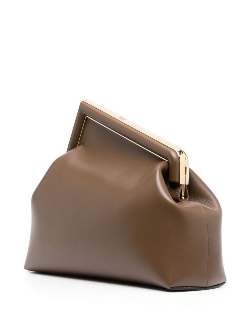 Brown First Leather Shoulder Bag