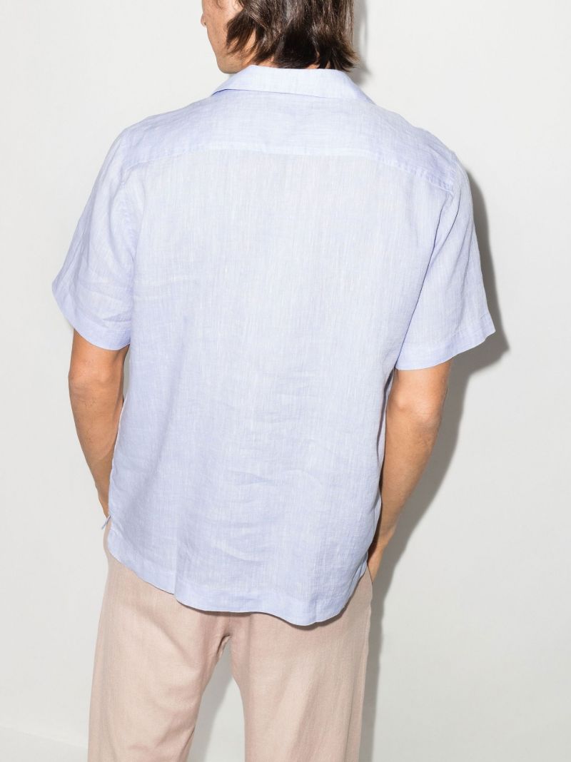 Blue Angelo Linen Shirt