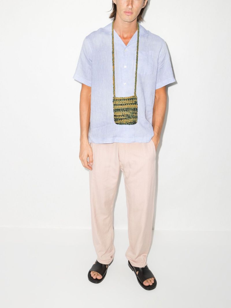 Blue Angelo Linen Shirt