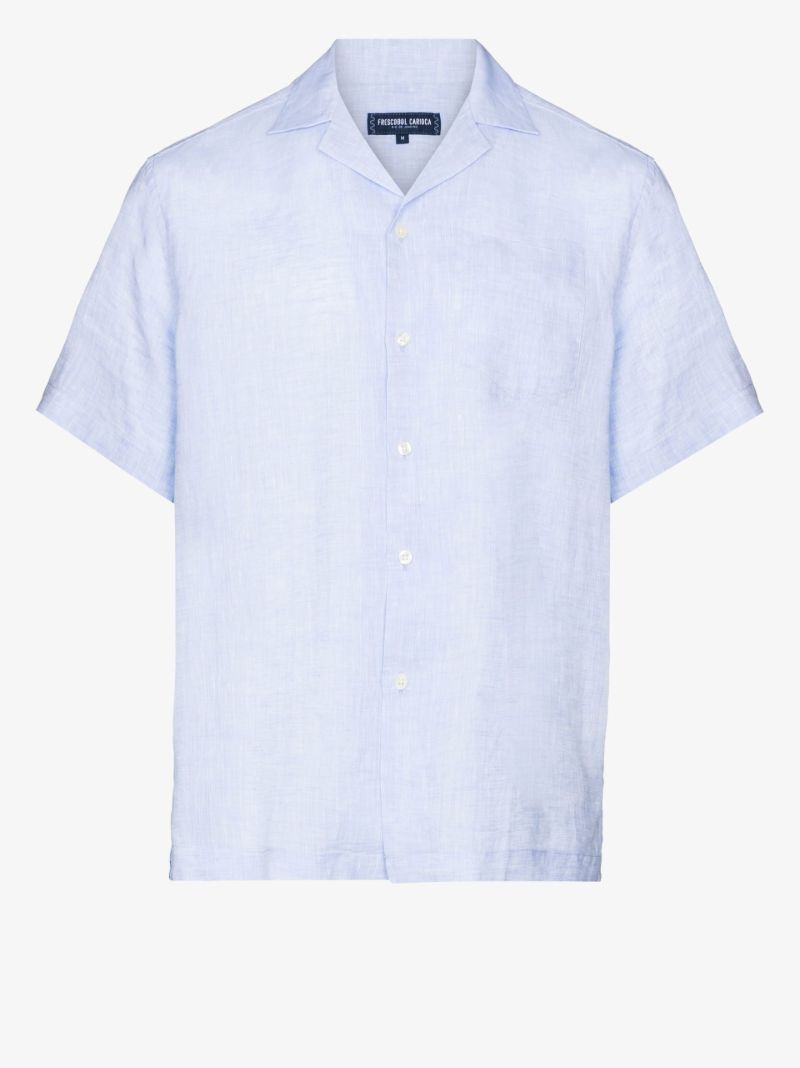 Blue Angelo Linen Shirt