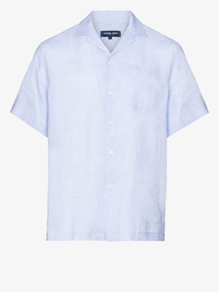 Blue Angelo Linen Shirt