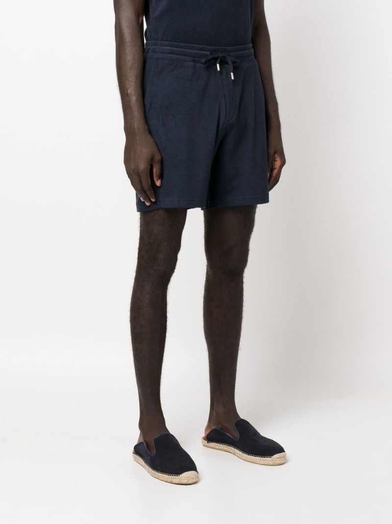 Blue Augusto Terry Track Shorts