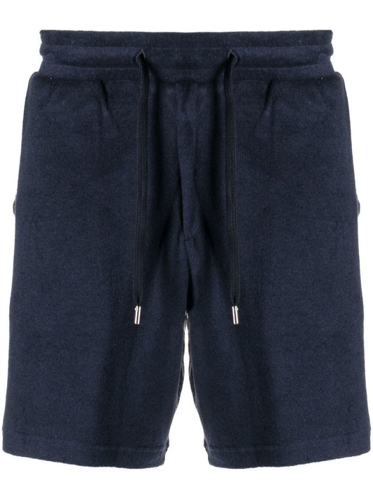 Blue Augusto Terry Track Shorts