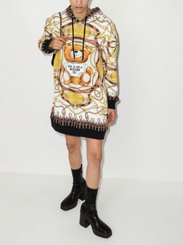 Toy Bear Print Hoodie