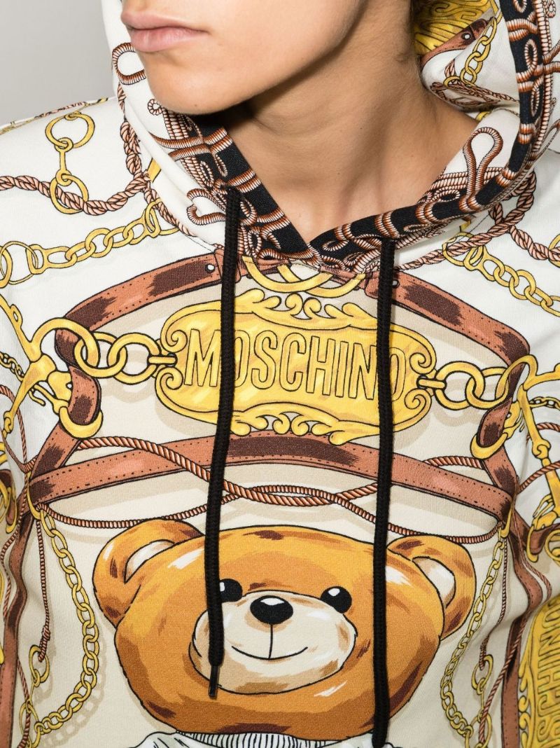 Toy Bear Print Hoodie