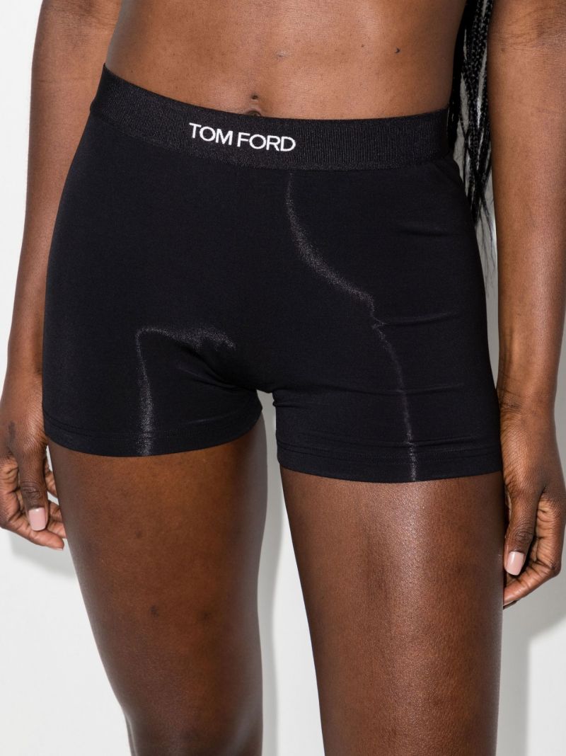 Black Logo Jacquard Boxer Briefs