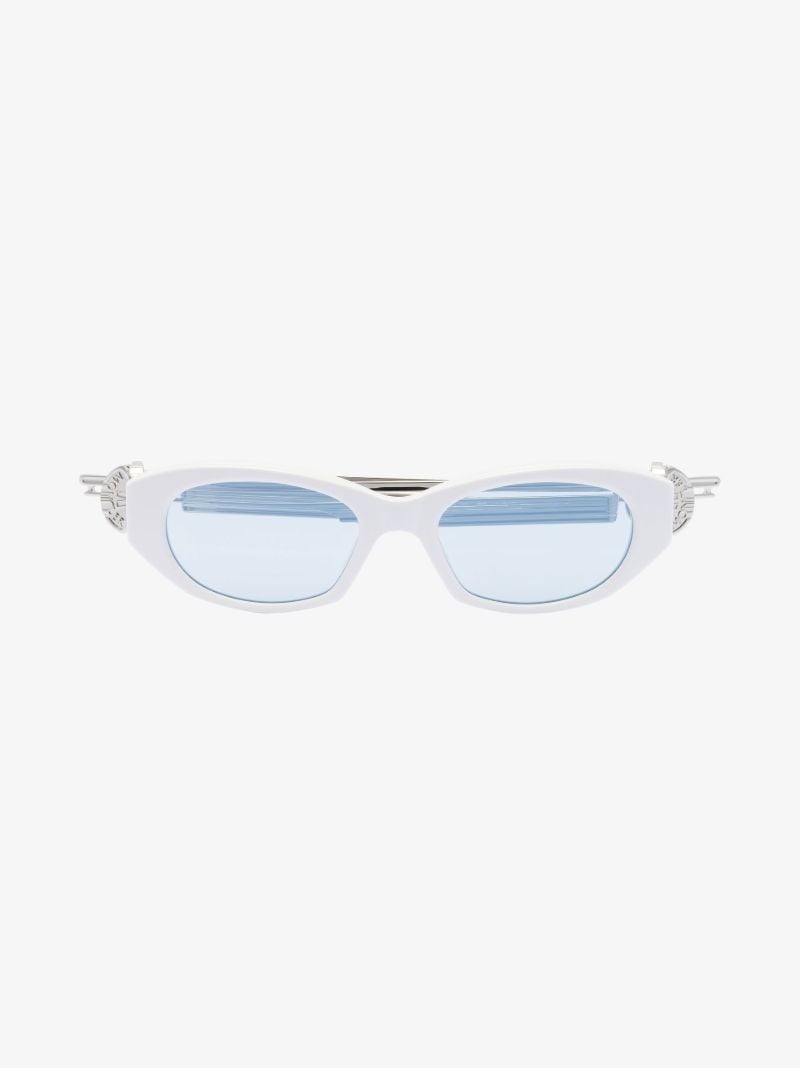 X Gentle Monster White Swipe 2 Rc3 Sunglasses