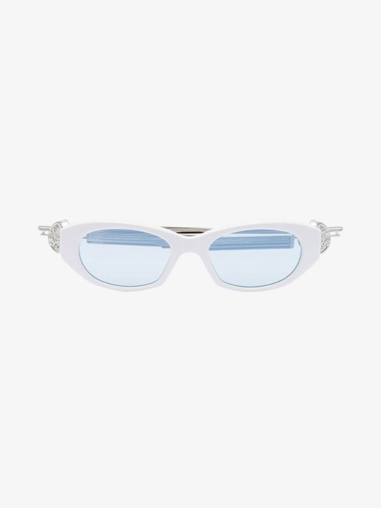 X Gentle Monster White Swipe 2 Rc3 Sunglasses
