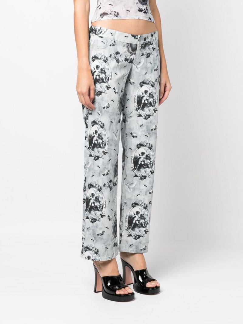 Grey Atlas Straight-leg Jeans
