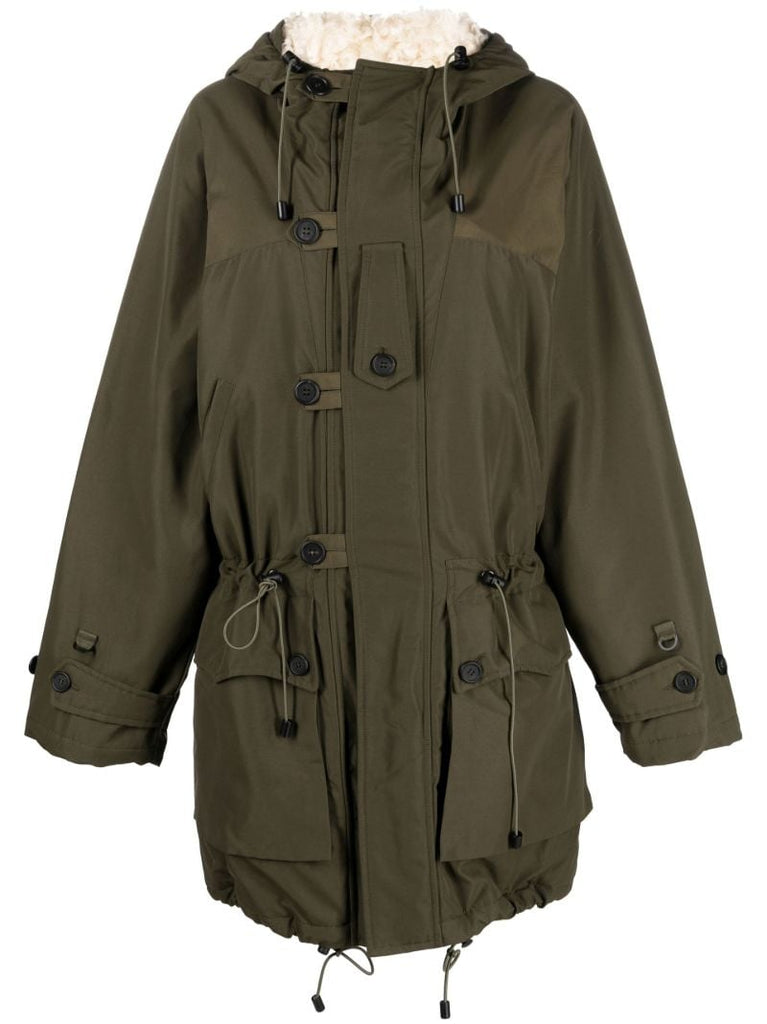 Green Fergie Parka Coat