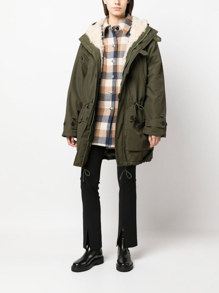 Green Fergie Parka Coat